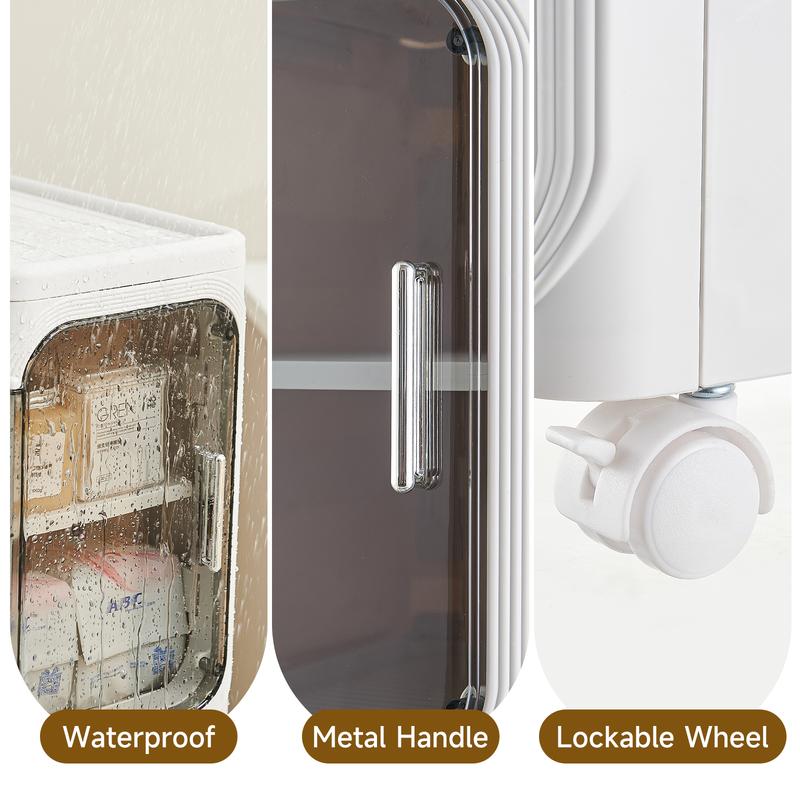 UFORU four-layer tall and narrow storage cabinet