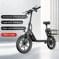 AOVOPRO ESBS 500W Electric Commuter Scooter | Comfort Edition with Shopping Basket