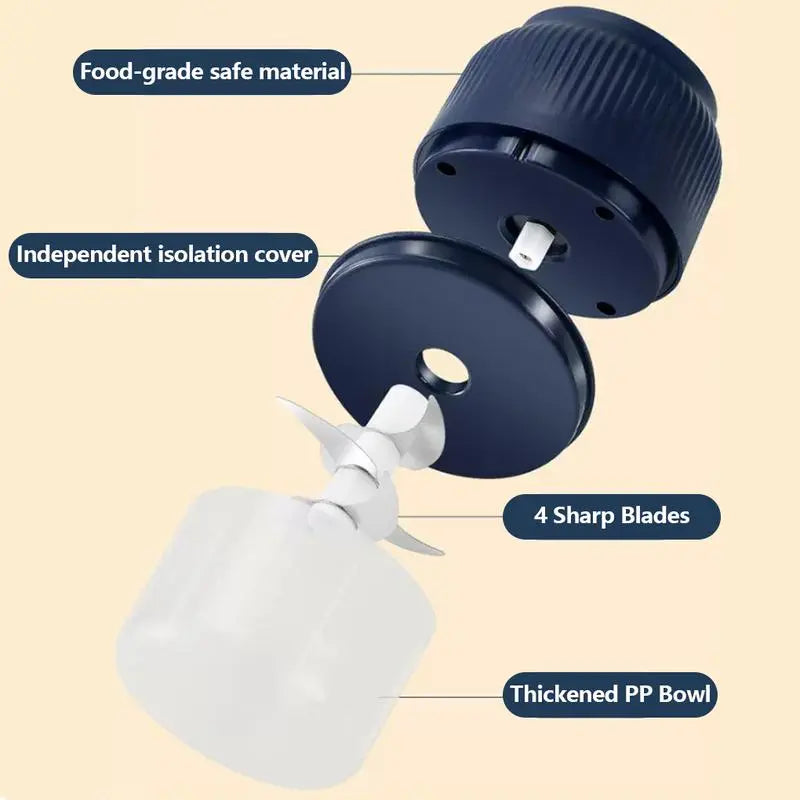 Electric Food Shredder, Mini Meat Grinder