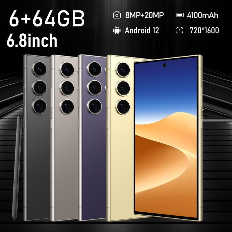 6.8" 4G Unlocked. 4000mAh All-Day Battery