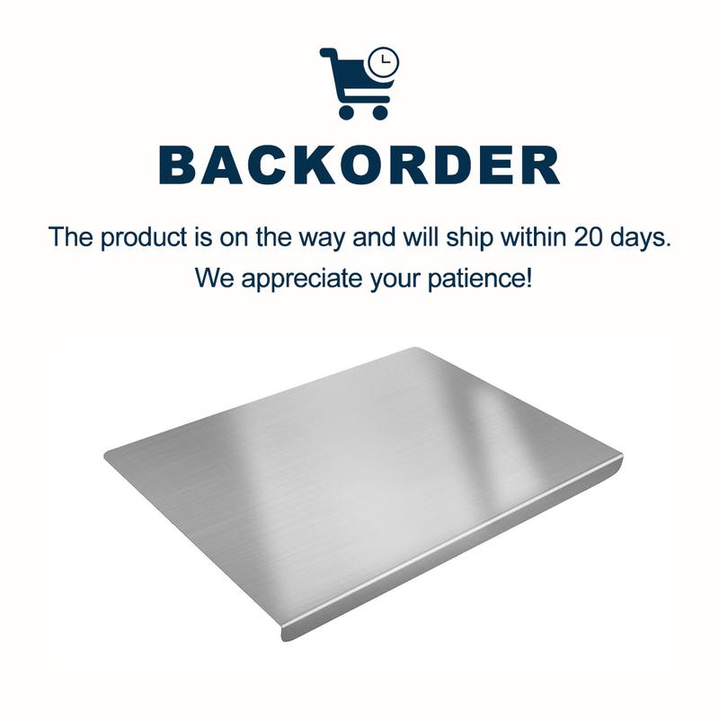 Stainless Steel Chopping Board | Non-Slip Cutting Surface, Easy-Clean & Knife-Friendly – Durable Kitchen Essential