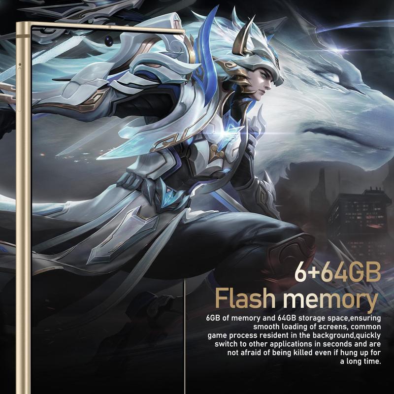 6.8" 4G Unlocked. 4000mAh All-Day Battery