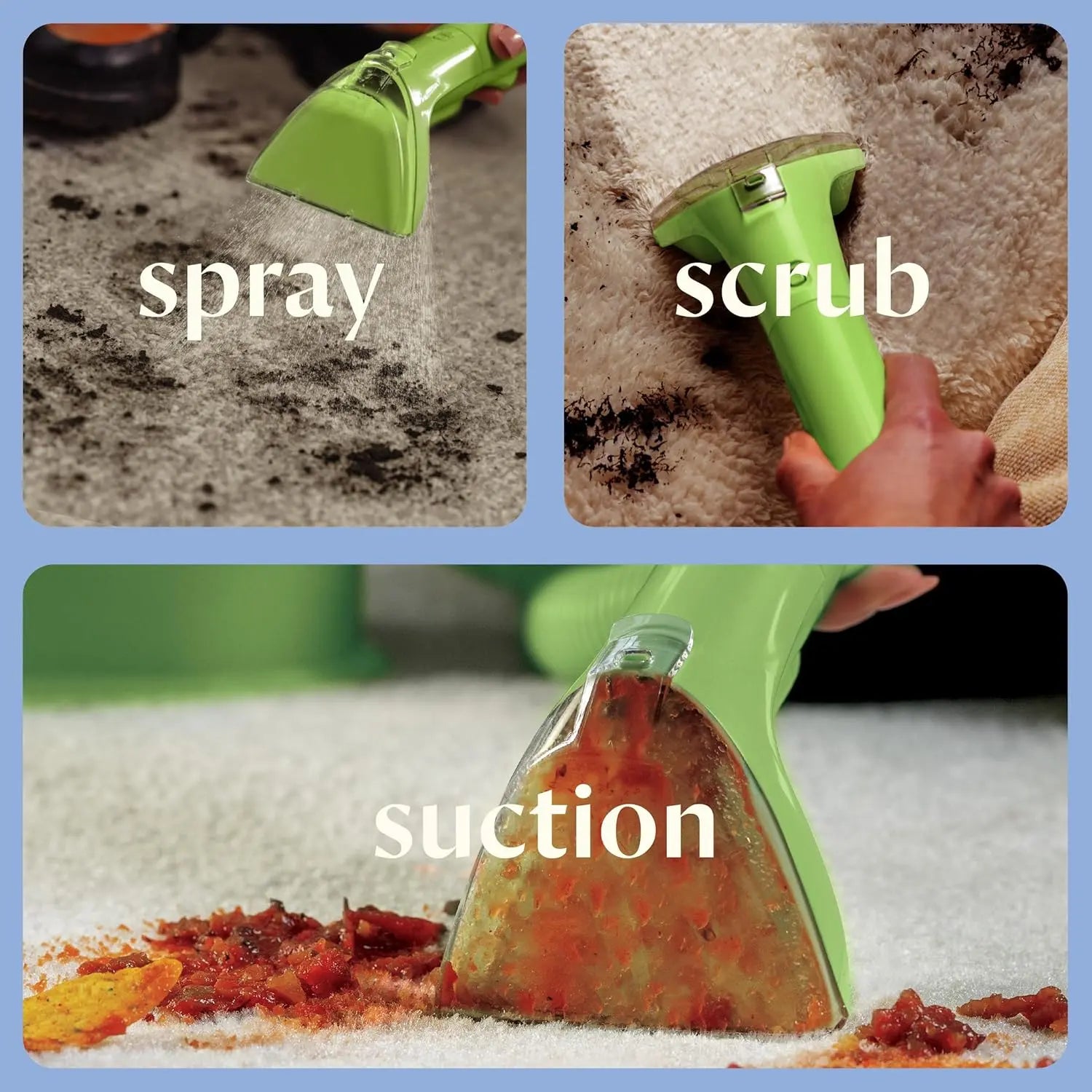 Spills? Stains? Gone in Seconds.