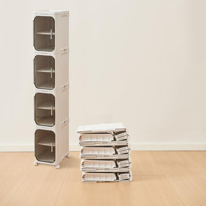 UFORU four-layer tall and narrow storage cabinet