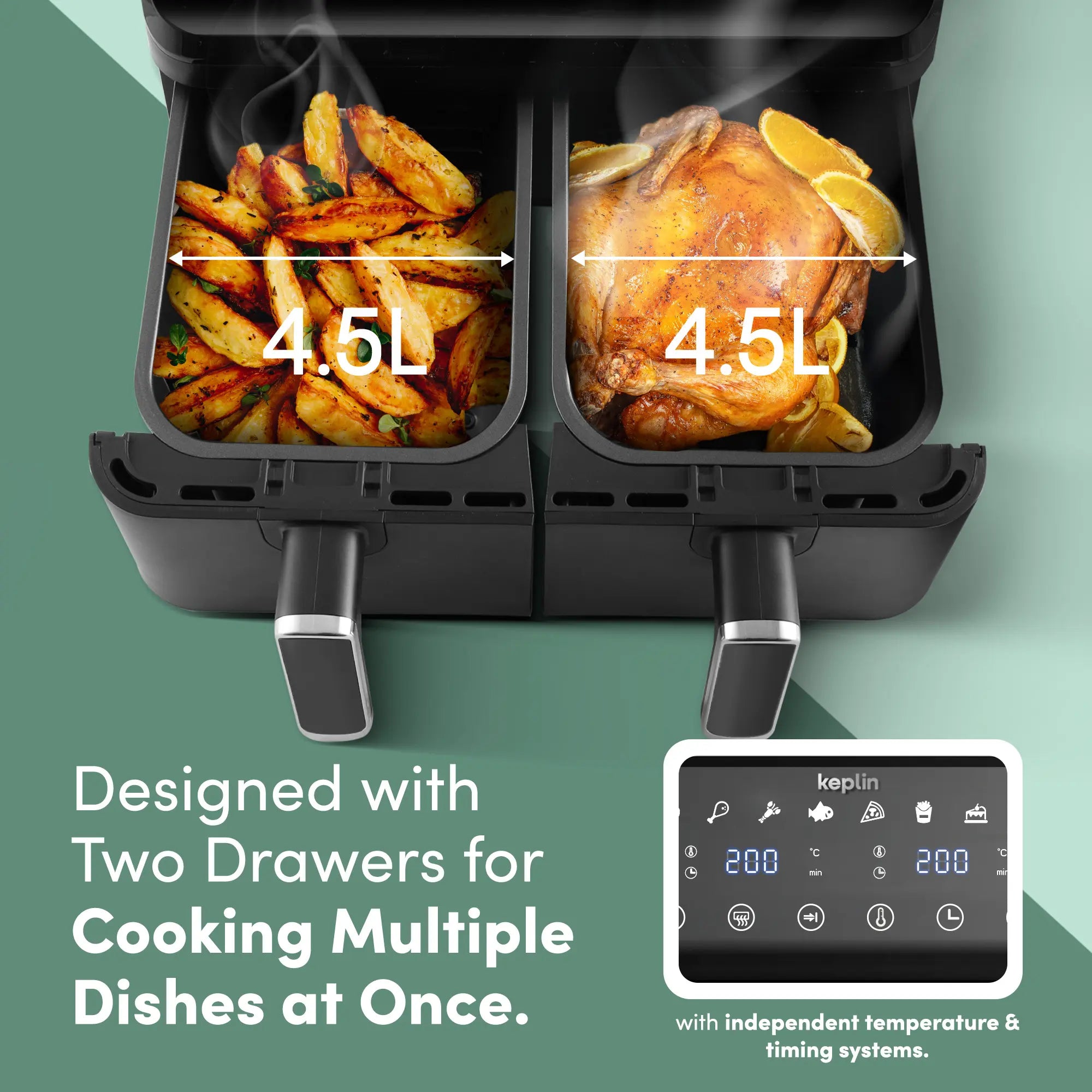 Two Zones. One Perfect Meal.