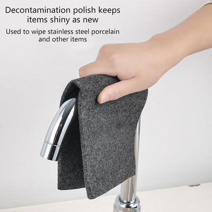 10 Counts Thickened Magic Cleaning Cloth, Microfiber Streak Free Cloth