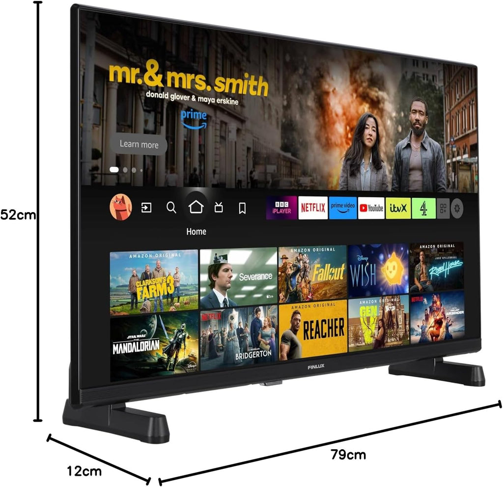 Finlux 50-Inch 4K Smart TV | The Ultimate Sports & Movie Matchday Experience