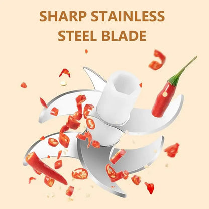 Electric Food Shredder, Mini Meat Grinder