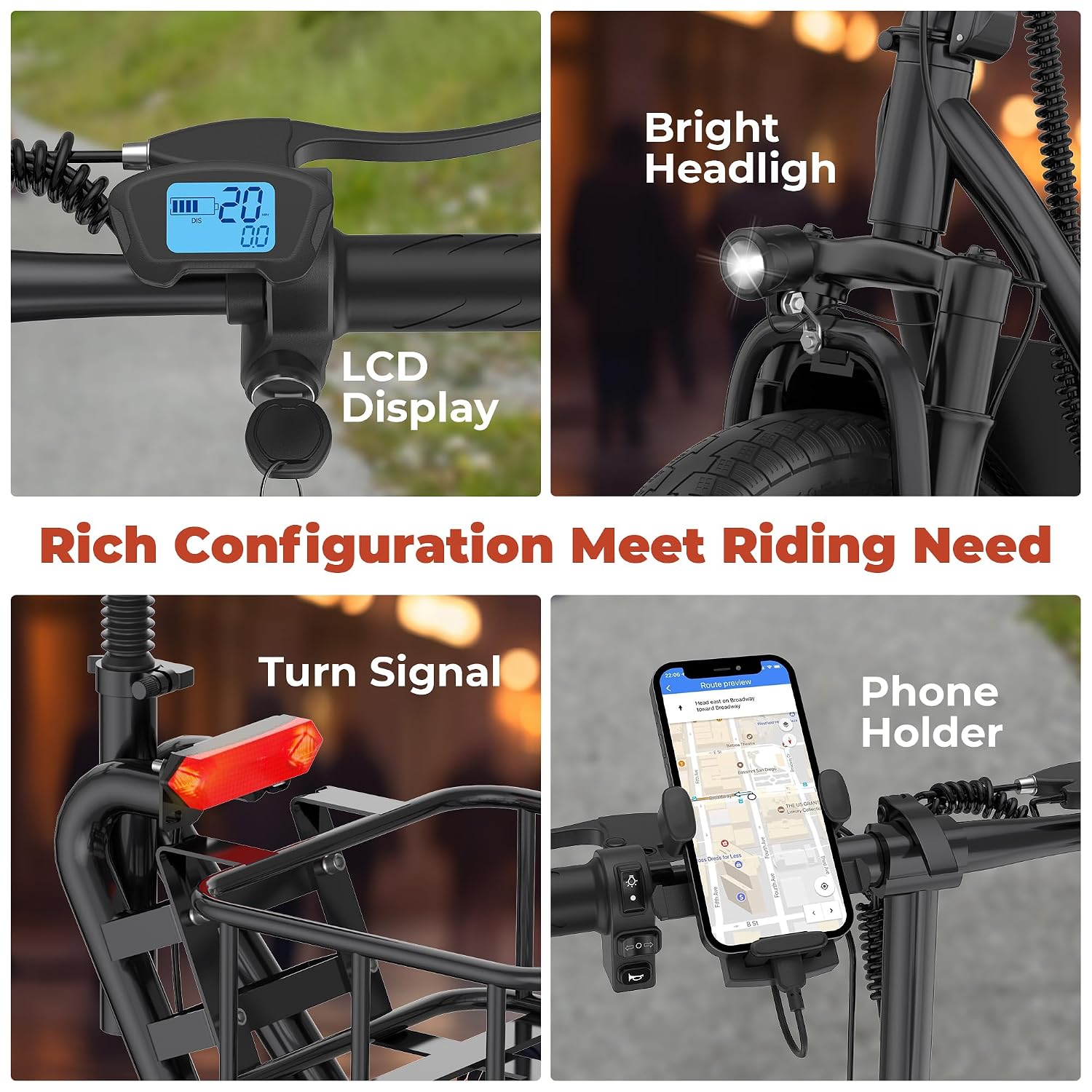 AOVOPRO ESBS 500W Electric Commuter Scooter | Comfort Edition with Shopping Basket