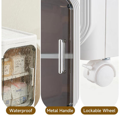 UFORU four-layer tall and narrow storage cabinet