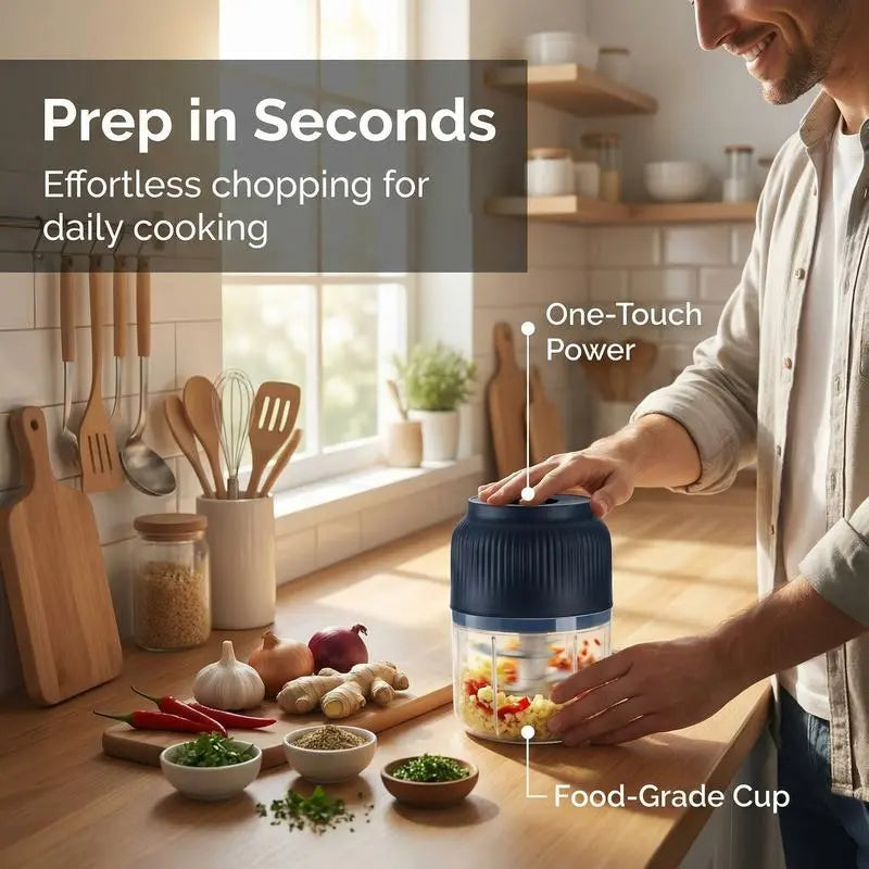 Electric Food Shredder, Mini Meat Grinder