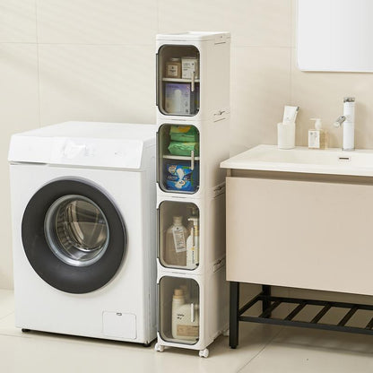 UFORU four-layer tall and narrow storage cabinet