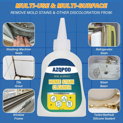 AZQPOD & BUBCLEAN Mold Remover Gel with Scrub Brush