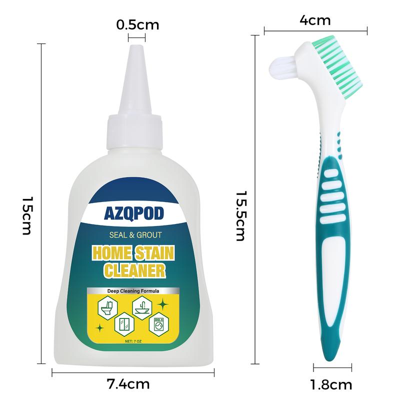 AZQPOD & BUBCLEAN Mold Remover Gel with Scrub Brush
